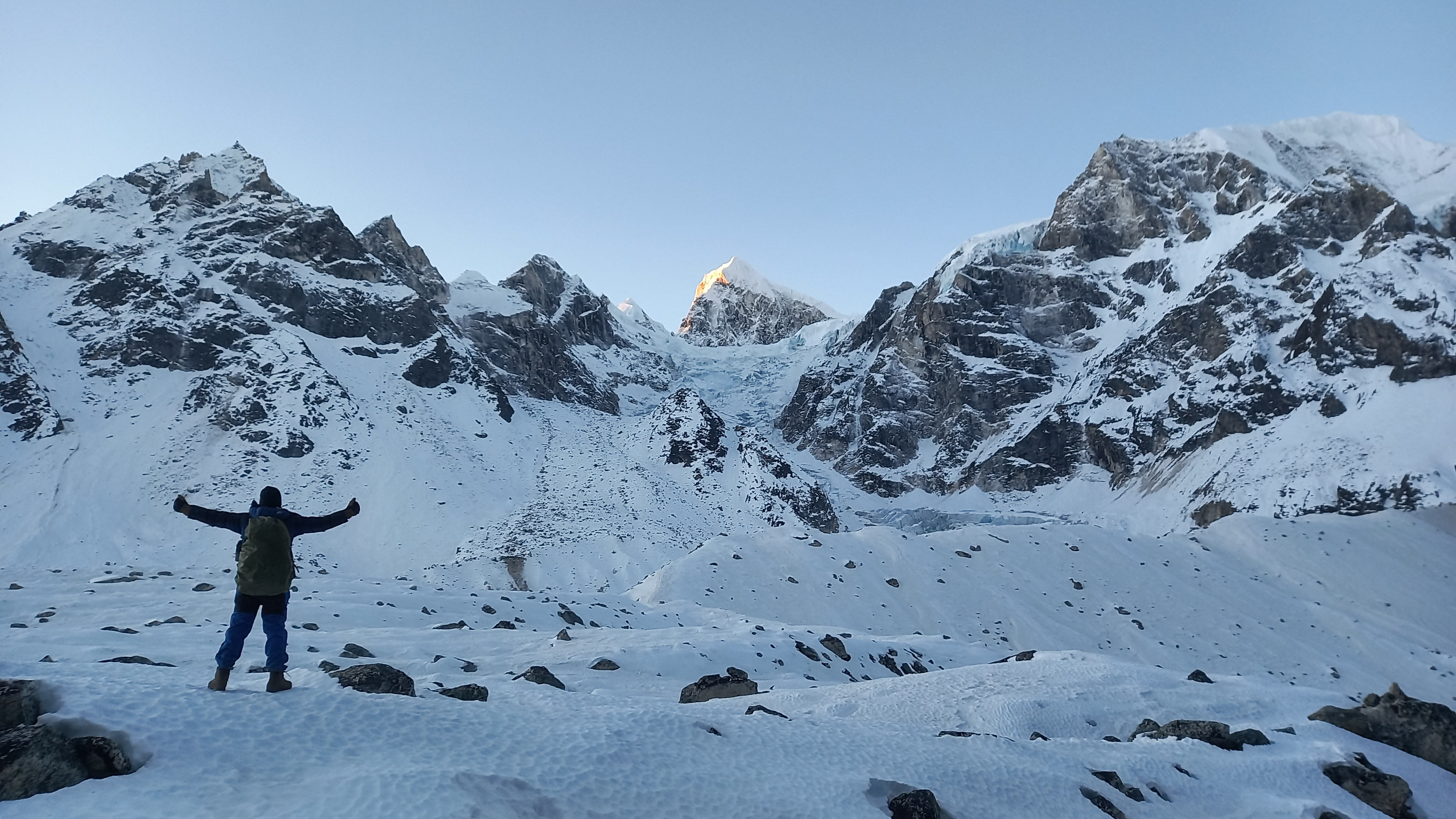 Snowy himalayas